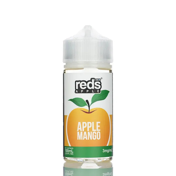 7 Daze - Reds Apple eJuice Mango - 100ml - Black Coral